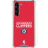 NBA Los Angeles Clippers Standard Red Galaxy S23 FE Clear Case
